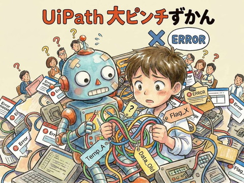 ユーザーLT①ハシモさん_UiPath大ピンチずかん | ドクセル